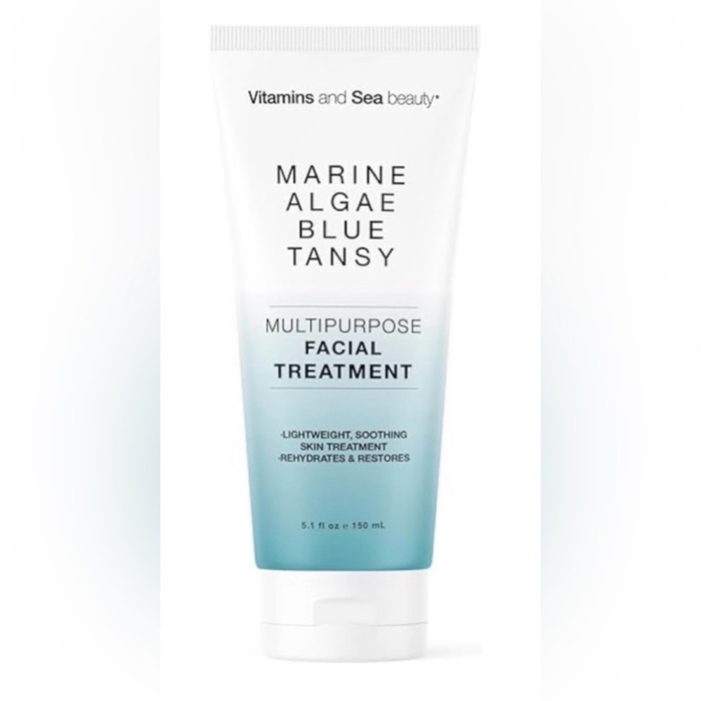 VITAMINS SEA AND BEAUTY MARINE ALGAE BLUE TANSY FACIAL TREATMENT NWT